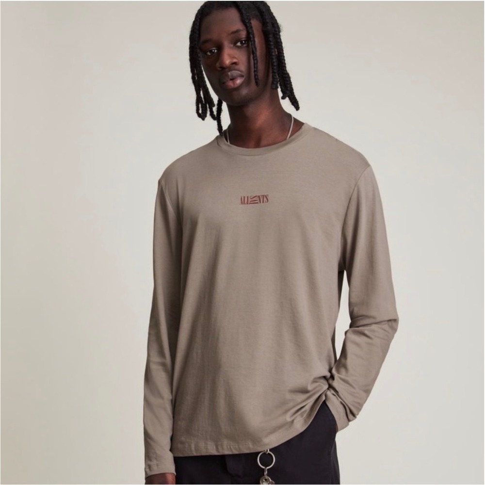 Allsaints‎ Opposition long sleeve crewneck top M classic casual minimalist